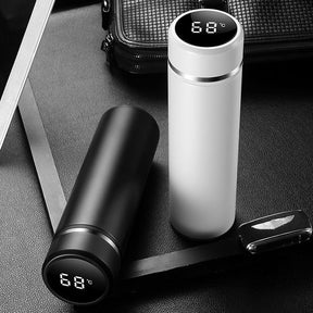 SmartSip: LED Temperature Display Smart Bottle (Thermos)