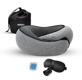 Travel Kit Trio™: Ostrich Pillow, Sleep Eye Mask, and Ear Plugs